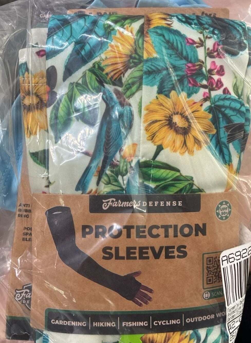Farmers Defense Garden Flowers UPF 50+ Protection Sleeves